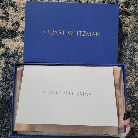 Brand New - Stuart Weitzman 95mm Adobe Suede Pumps (runs small, more like 8.5) - Picture 10 of 10